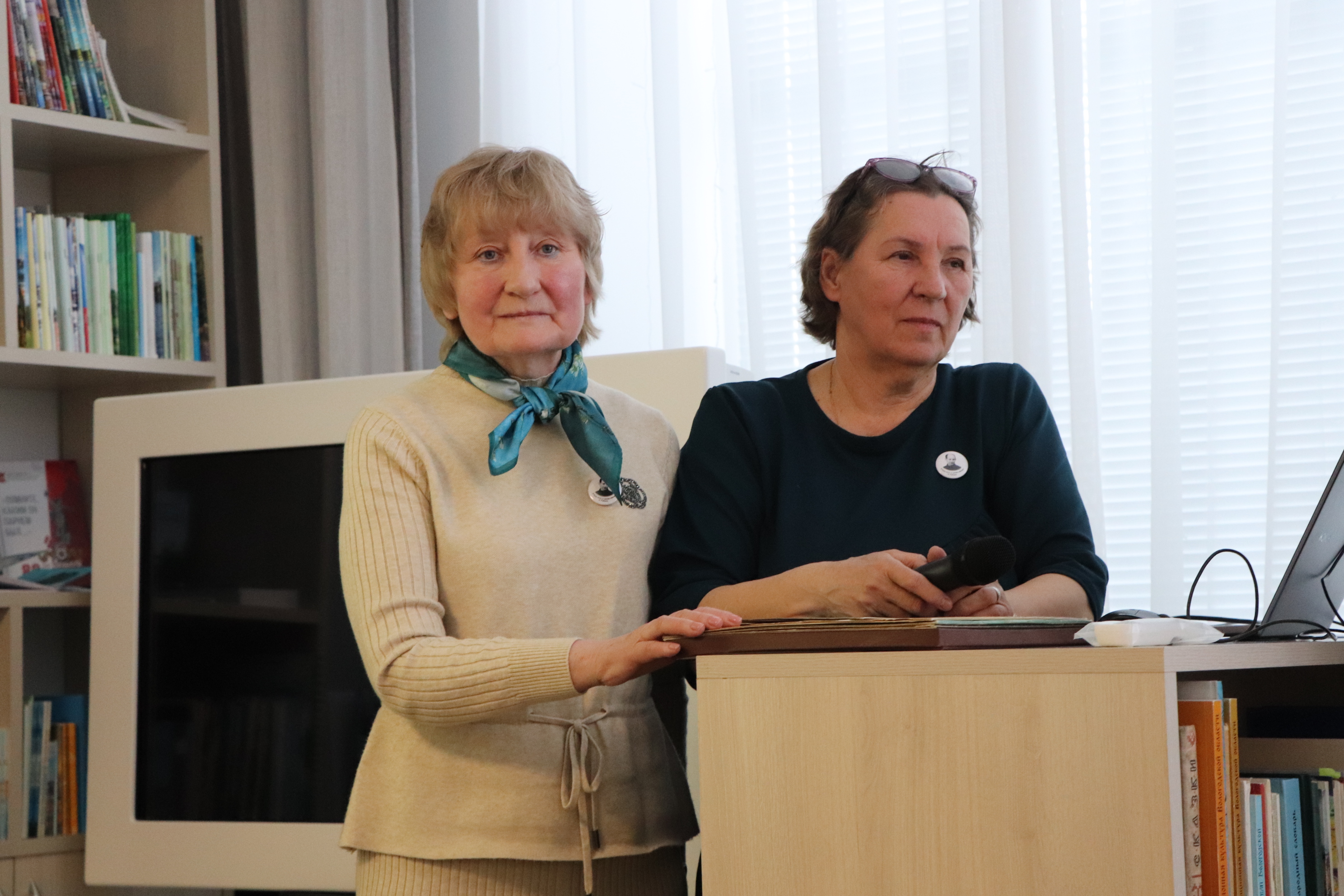 Тамара Данилова и Елена Рубцова