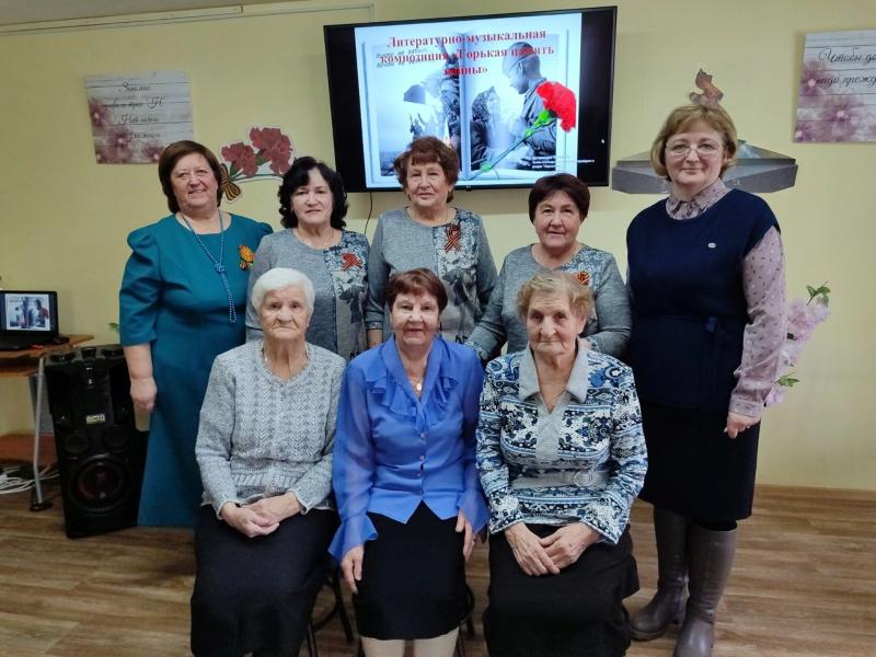 В преддверии 80-й годовщины Великой Победы в Комплексном центре социального обслуживания населения прошёл литературно-музыкальный вечер