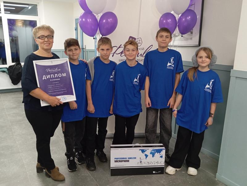 Мосеевский школьный театр стал областным призёром