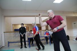 Спартакиада для госслужащих «Одна страна - одна команда», приуроченная к 80-летию Победы в Великой Отечественной войне продолжилась состязаниями по дартсу.