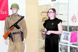 На базе второй городской школы открылся одноимённый музейный зал поискового отряда «ТРИПЯТЬ».