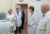 Сенатор посетила новый инфекционный корпус Тотемской ЦРБ и строящийся спортзал третьей городской школы