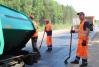 По нацпроекту "Безопасные качественные дороги" выполняется ремонт участка региональной трассы Тотьма - Никольск.